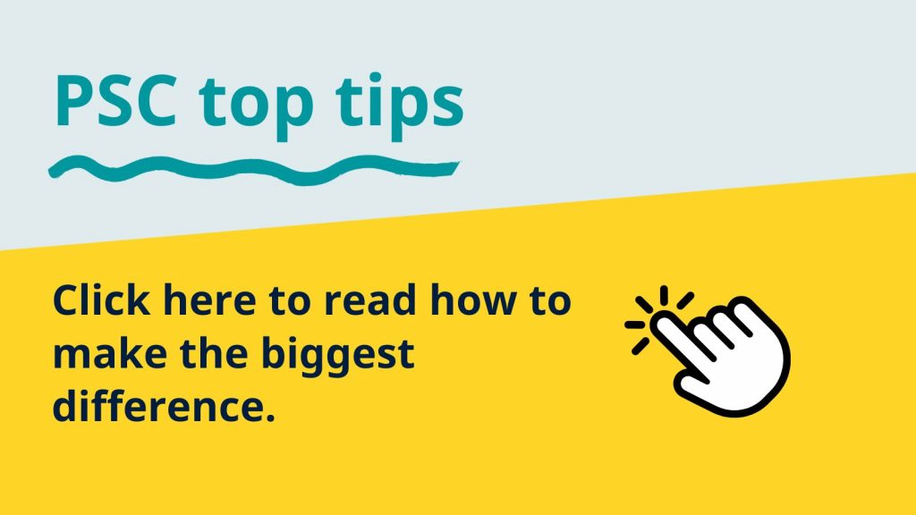 Click here to read how to make the biggest difference