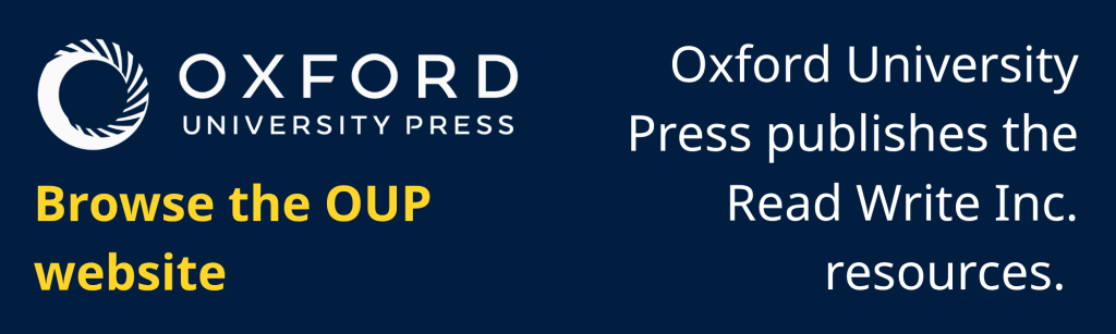 a linked banner leading to OUP - OUP publishes the RWI resources