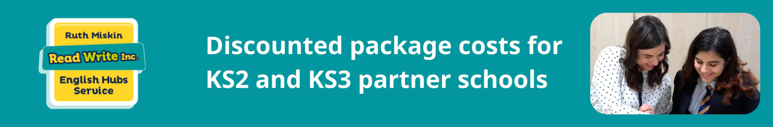 Discounted Package Costs for KS2 and KS3 partner schools